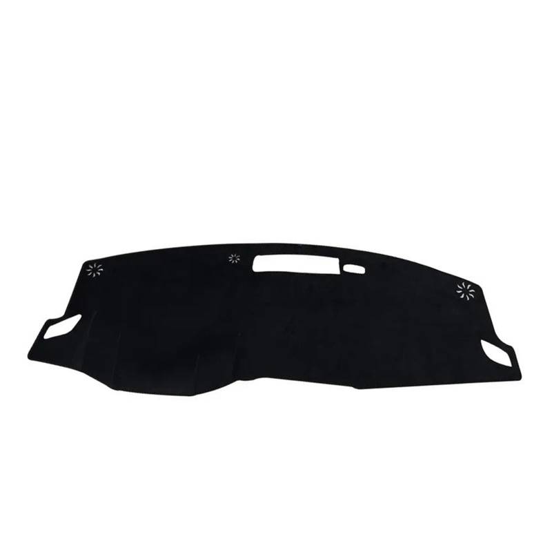 Armaturenbrett-Matte Für Nissan Für X-Trail T33 2021-2022 LHD Dashboard Abdeckung Matte Vermeiden Licht Pad Sonnenschutz Staubdicht Teppich Innen Zubehör Armaturenbrettmatte(Black Thread) von TjOta