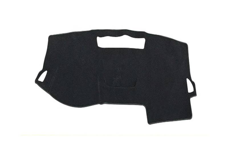 Armaturenbrett-Matte Für Skoda Für Karoq 2017 2018 LHD Auto Dashboard Schreibtisch Uv-beständig Abdeckung Instrument Schreibtisch Nicht-Slip Teppiche Matte Armaturenbrettmatte(Black Side) von TjOta