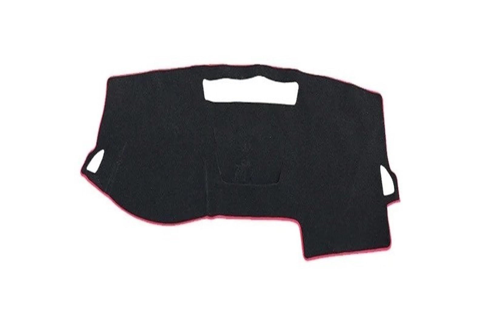 Armaturenbrett-Matte Für Skoda Für Karoq 2017 2018 LHD Auto Dashboard Schreibtisch Uv-beständig Abdeckung Instrument Schreibtisch Nicht-Slip Teppiche Matte Armaturenbrettmatte(Red Side) von TjOta
