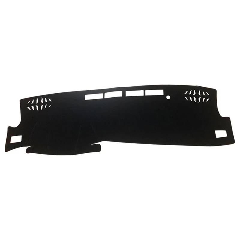 Armaturenbrett-Matte Für Toyota Für Avalon XX50 2019-2022 LHD Auto Dashboard Vermeiden Licht Pad Instrument Plattform Schreibtisch Abdeckung Matten Teppiche Armaturenbrettmatte(Without HUD Black) von TjOta