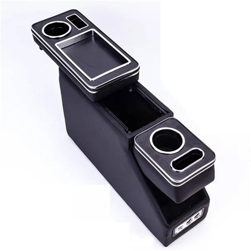 Armlehnenbox FÜR Mazda FÜR BIANTE 2008-2016 Reihe Vorne Geländer Box Set Allgemeine Business Armlehne Zentrale Shop Business Auto 3th 15CM 16CM Mittelarmlehne(Black 16cm TH3) von TjOta