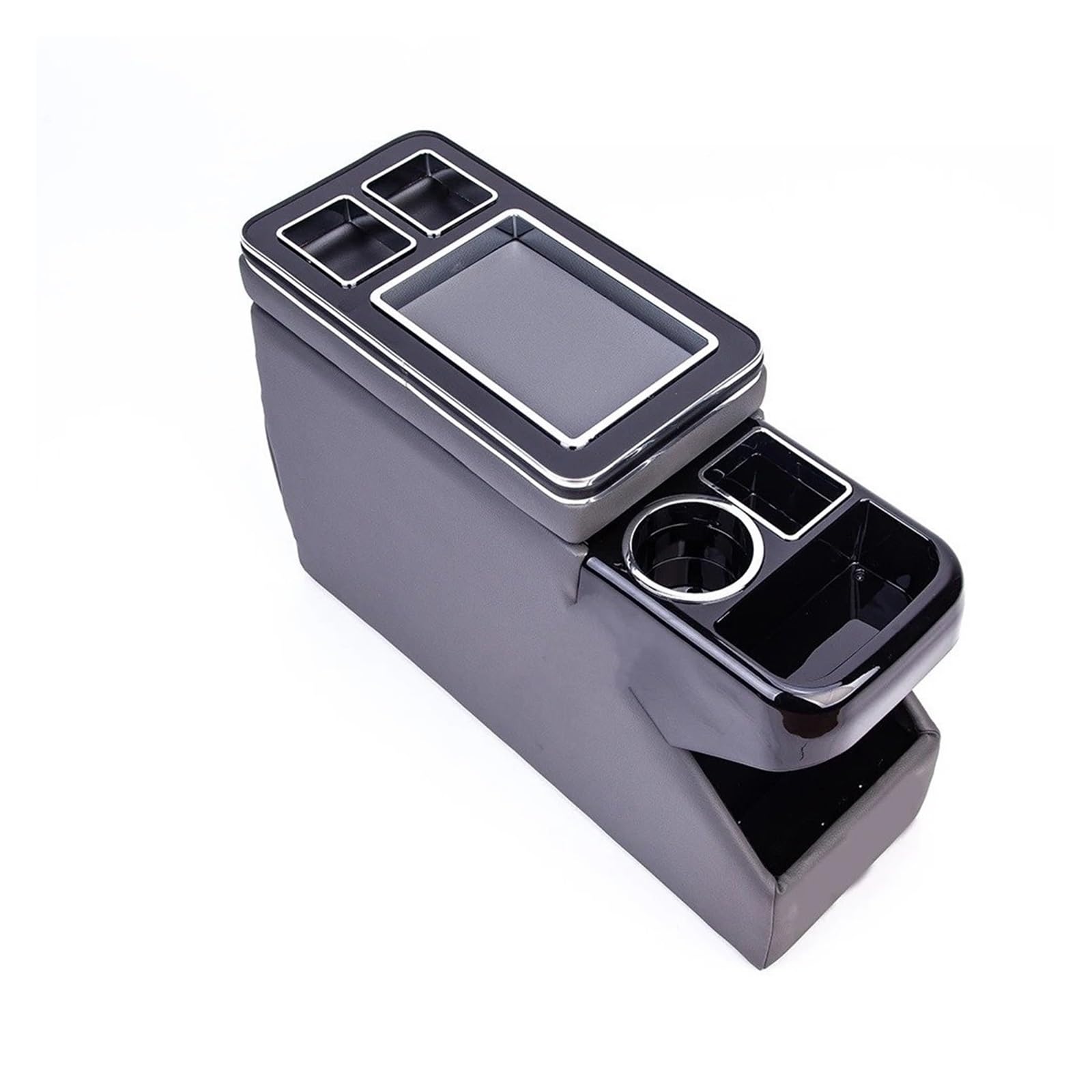 Armlehnenbox FÜR Nissan FÜR Serena FÜR Elgrand E51 C25 C26 C27 Reihe Vorne Reling Box Set Allgemeine Business Armlehne Zentrale Shop Auto Mobile Ladung Mittelarmlehne(1TH Gray) von TjOta