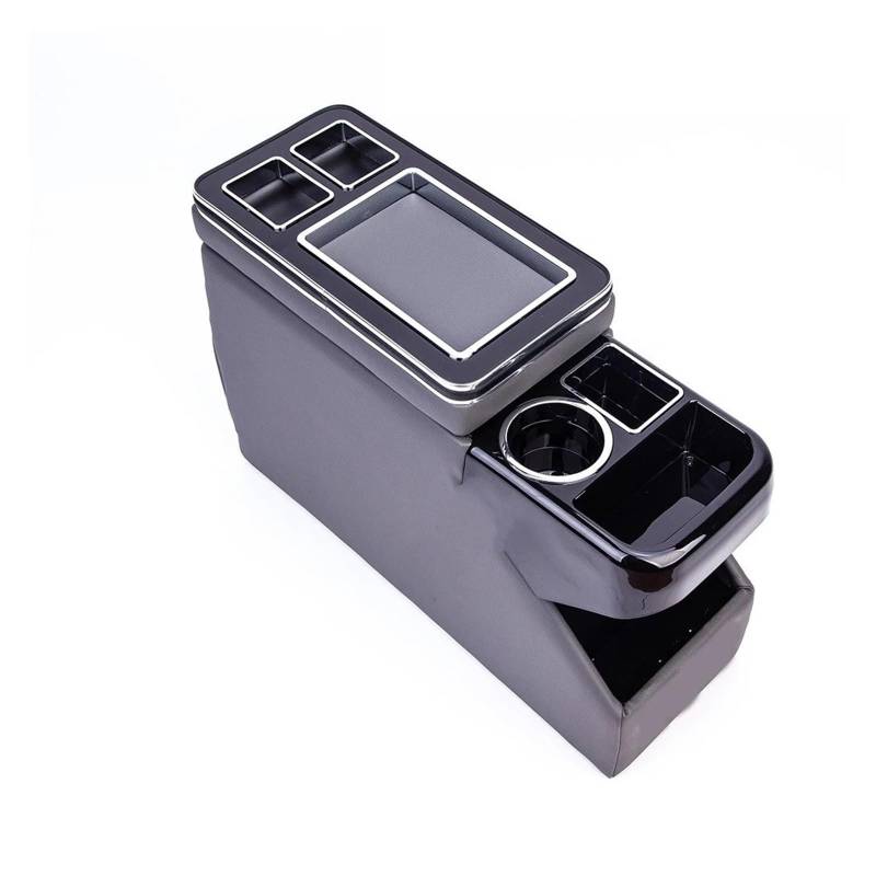 Armlehnenbox FÜR Nissan FÜR Serena FÜR Elgrand E51 C25 C26 C27 Reihe Vorne Reling Box Set Allgemeine Business Armlehne Zentrale Shop Auto Mobile Ladung Mittelarmlehne(1TH Gray) von TjOta