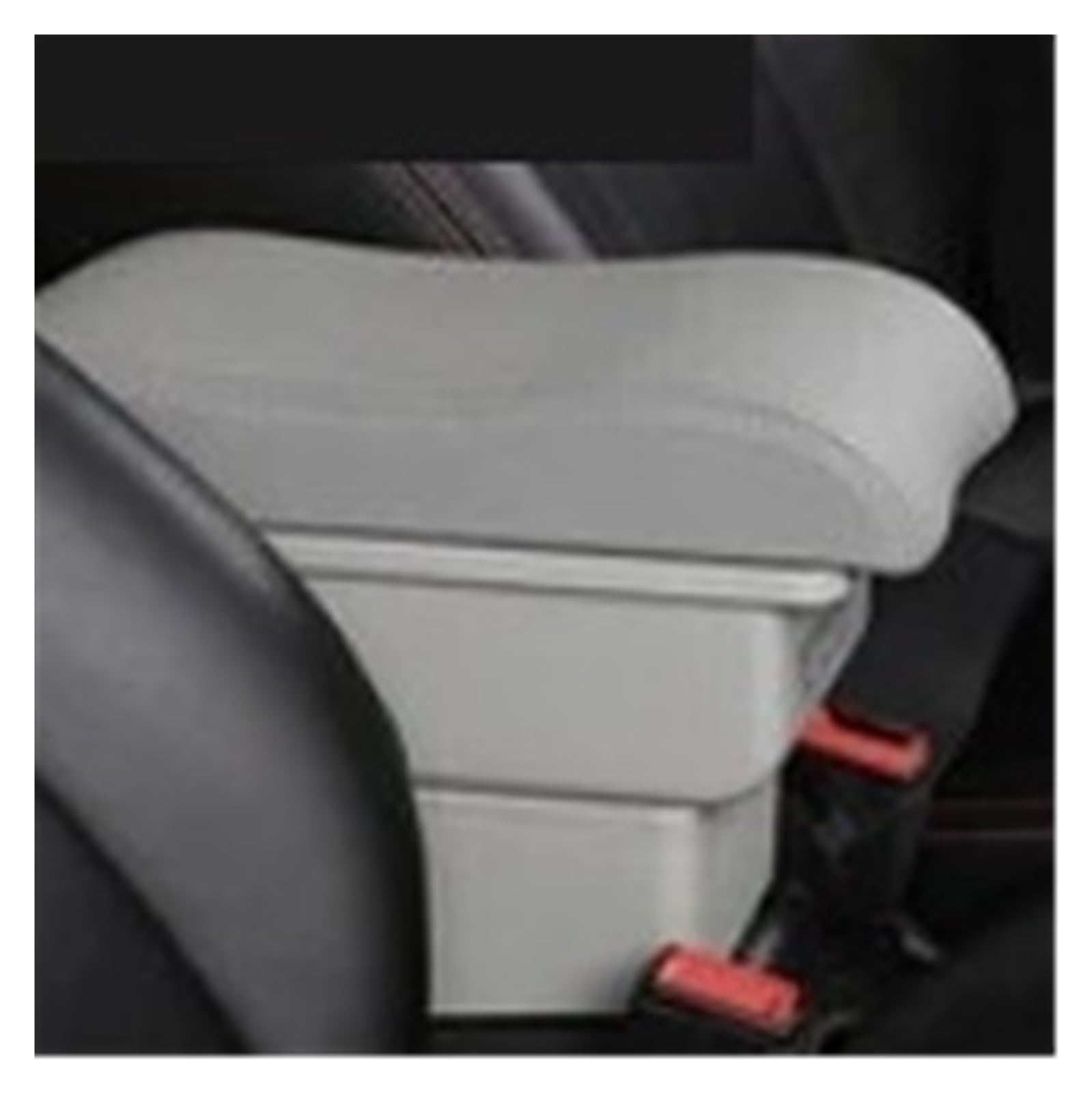 Armlehnenbox Für 206 207 CC Armlehne Box Center Console Zentrale Speicher Inhalt Lagerung Mit USB Produkte Zubehör Mittelarmlehne(B-Gray) von TjOta