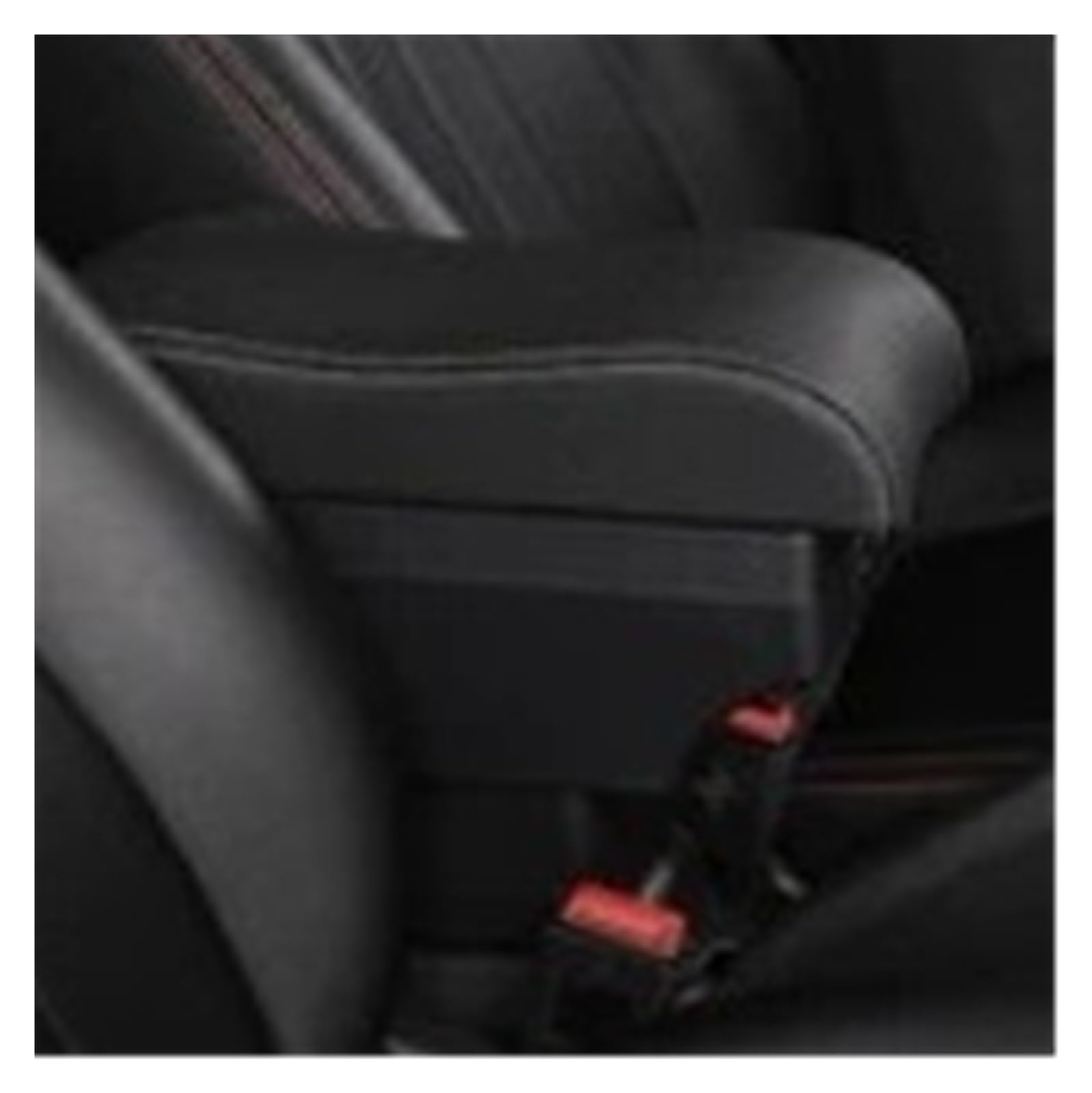 Armlehnenbox Für 206 207 CC Armlehne Box Center Console Zentrale Speicher Inhalt Lagerung Mit USB Produkte Zubehör Mittelarmlehne(C-Black White Lines) von TjOta