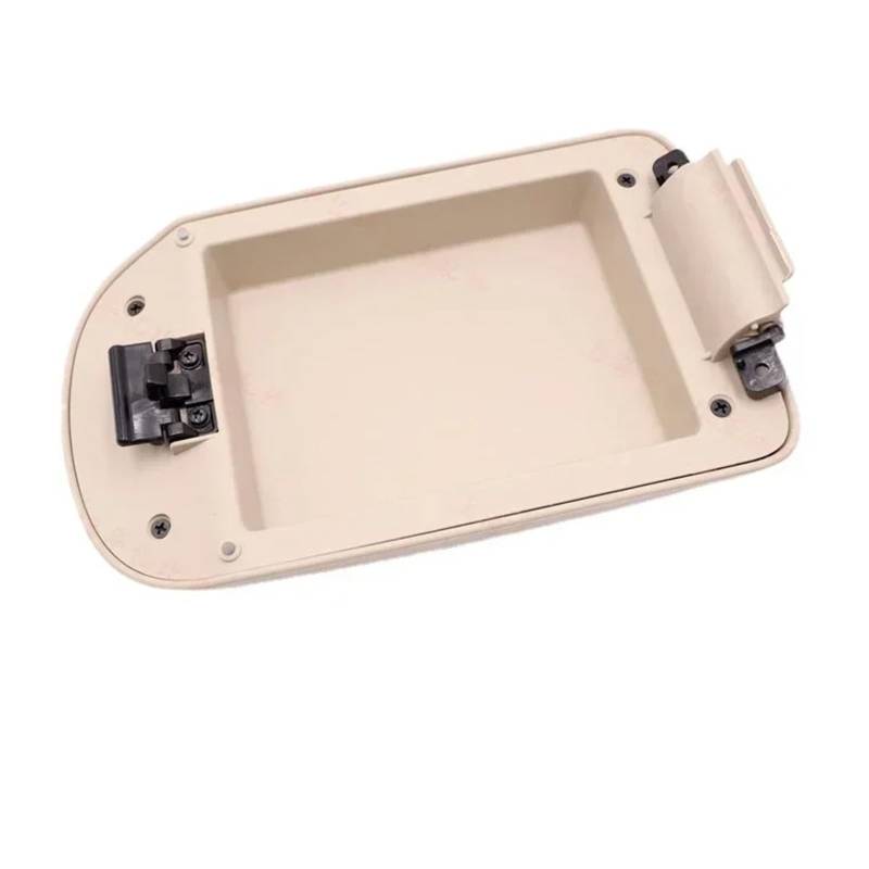 Armlehnenbox Für BYD L3 F3 Zentrale Lagerung Box Obere Abdeckung Handschuh Box Abdeckung Scharnier Schalter Armlehne Box Obere Abdeckung Mittelarmlehne(Beige) von TjOta