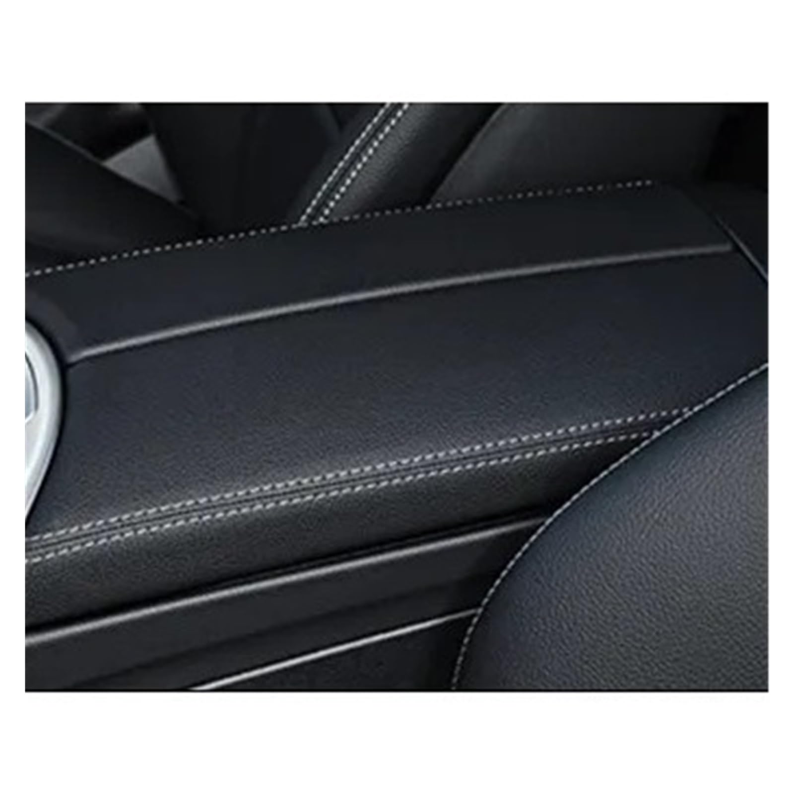 Armlehnenbox Für Benz Für C-Klasse Für GLC C200L C260L W205 Sattelarmlehnenabdeckung Armlehnenabdeckung Passende Mittelarmlehnenabdeckung Mittelarmlehne(Armrest Cover Assemb) von TjOta