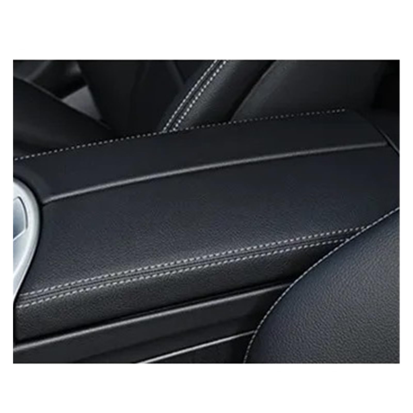 Armlehnenbox Für Benz Für C-Klasse Für GLC C200L C260L W205 Sattelarmlehnenabdeckung Armlehnenabdeckung Passende Mittelarmlehnenabdeckung Mittelarmlehne(Left Armrest Cover -2) von TjOta
