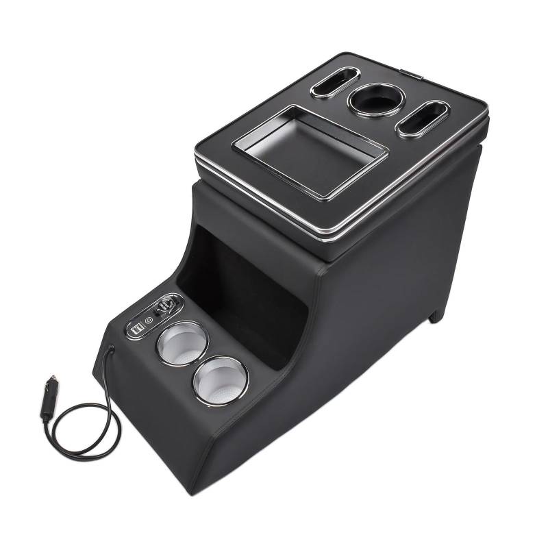 Armlehnenbox Für Benz Für Vito W447 2016-2021 Licht Zentrale Schwarz AP02 Armlehne Box Mittelarmlehne von TjOta