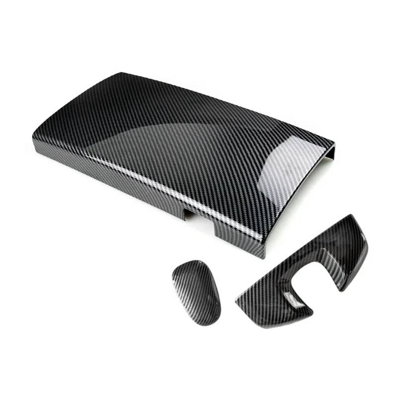 Armlehnenbox Für Benz S-Klasse W221 2008–2012 W222 2014–2019 Mittelkonsole Armlehne Box Telefonabdeckung Wählscheibengehäuse ABS-Kohlefasermuster Mittelarmlehne(C) von TjOta