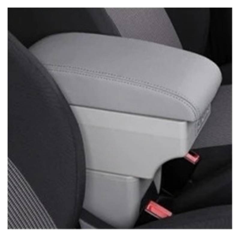 Armlehnenbox Für CR-Z Für CRZ Zentrale Inhalt Store Fall Konsole Lagerung Ellenbogen Unterstützung Rest Für Armlehne Box Mittelarmlehne(C-Gray) von TjOta