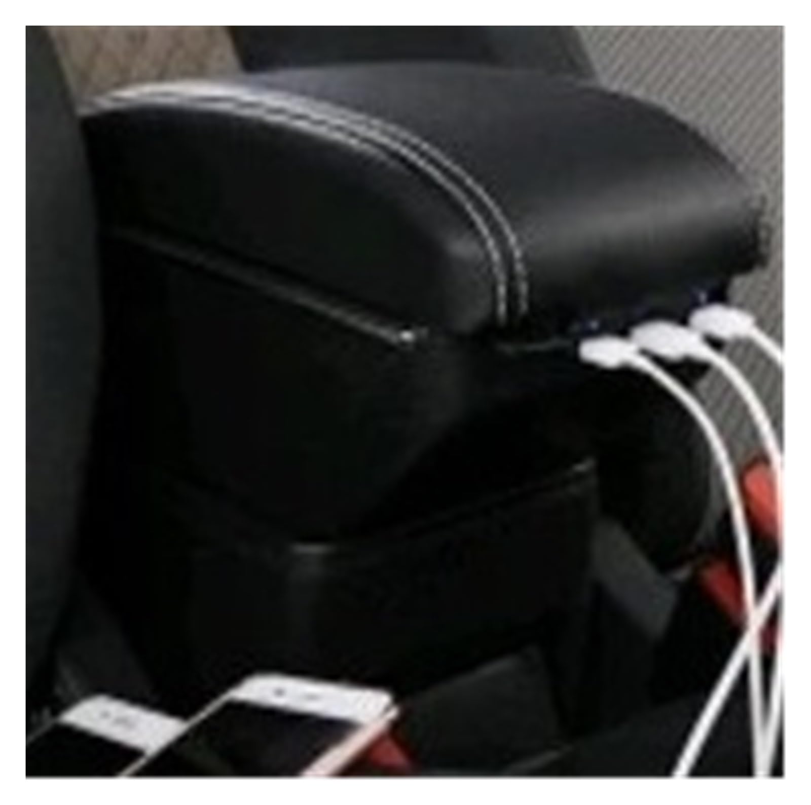 Armlehnenbox Für Chevrolet Für Aveo Für Sonic Für Lova T250 T300 2011-2019 Armlehne Auto Mittelkonsole Aufbewahrungsbox Getränkehalter Auto-Styling-Zubehör Mittelarmlehne(D-Black White line) von TjOta