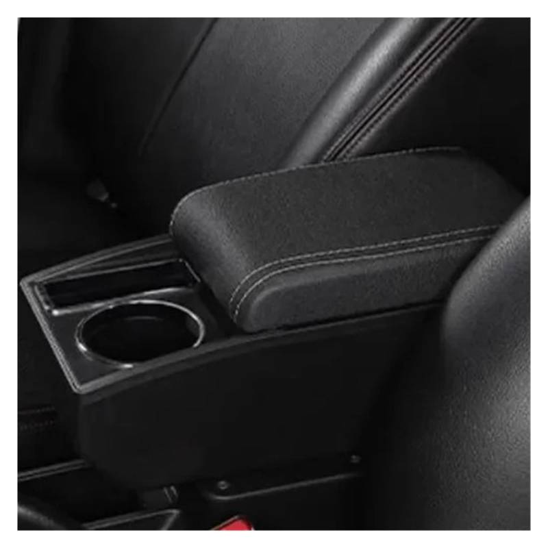 Armlehnenbox Für Chevrolet Für Tracker 2013-2020 Armlehnenbox Auto Armlehne Auto Für Armaufbewahrungsbox Zubehör Mittelarmlehne(N1 White line No USB) von TjOta