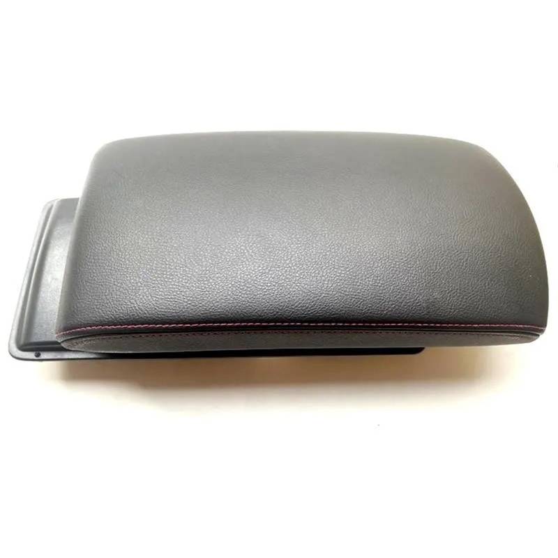 Armlehnenbox Für Citroen Für C5 2011~2015 C 5 Armlehnenkastenabdeckung Montage 1pc Zentrale Lederarmlehnenabdeckung Mittelarmlehne(The Black line) von TjOta