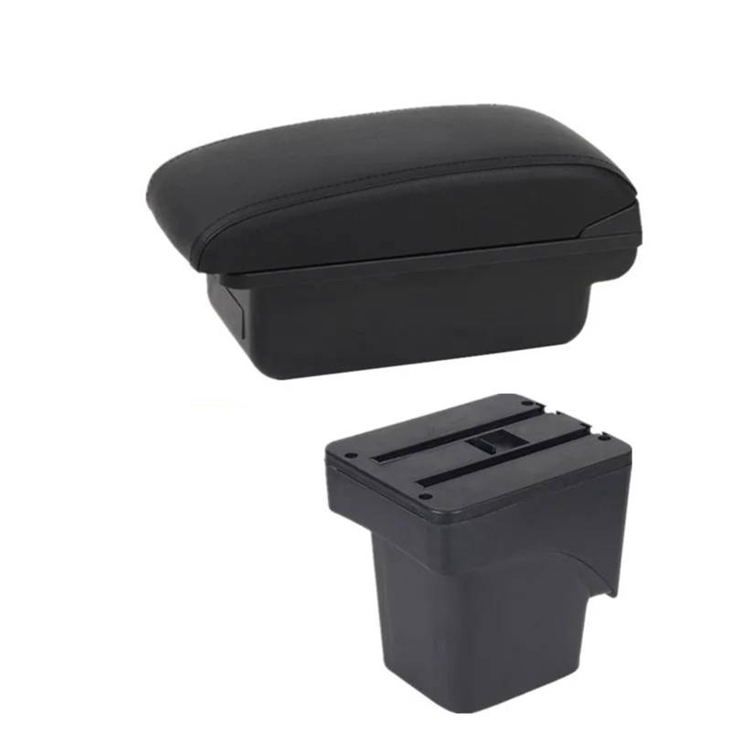 Armlehnenbox Für Ford Für Focus 2 Mk2 2005 2006 2007 2008 2009 2010 2011 Autoarmlehnenbox Aufbewahrungsbox Autozubehör Armlehnenbox Mittelarmlehne(A1 Black line No USB) von TjOta