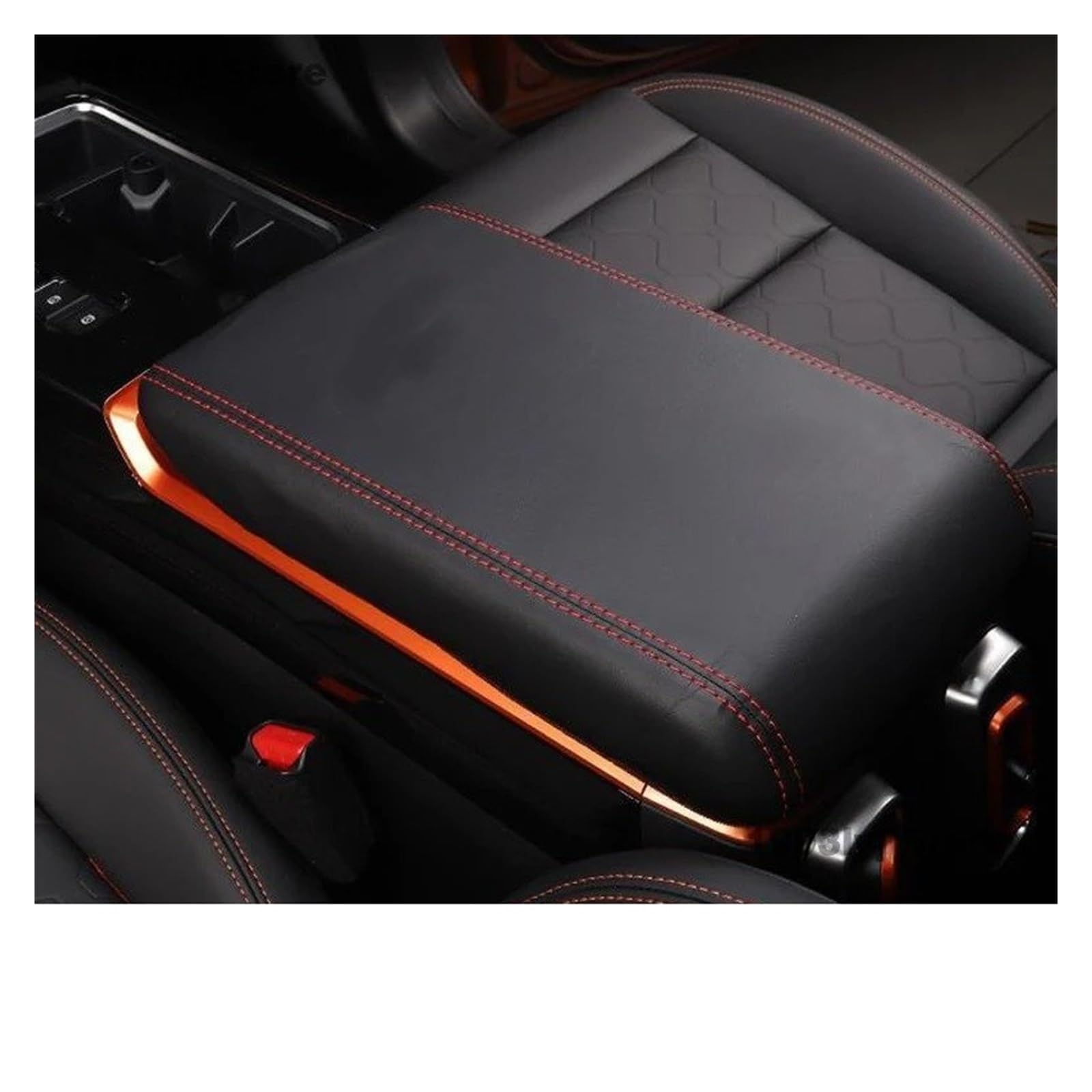 Armlehnenbox Für Great Für Wall Für Haval Für Dargo Für Big Für Dog Zentrale Aufbewahrungsbox Armlehne Für Smart Cover Spezielle Modifikation Jahreszeiten Mittelarmlehne(Black) von TjOta