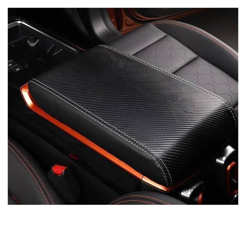 Armlehnenbox Für Great Für Wall Für Haval Für Dargo Für Big Für Dog Zentrale Aufbewahrungsbox Armlehne Für Smart Cover Spezielle Modifikation Jahreszeiten Mittelarmlehne(Carbon Fiber Grain) von TjOta