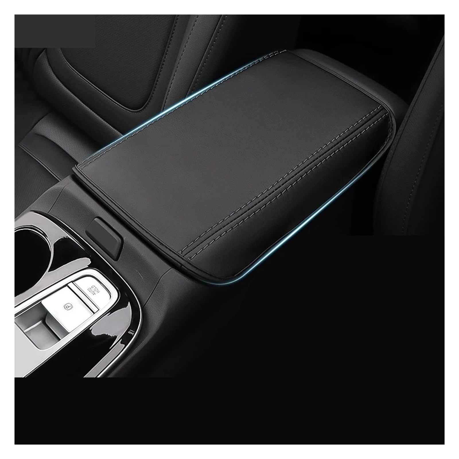 Armlehnenbox Für Hyundai Für Tucson 2015 2016 2017 2018 2022 2023 Zentrale Steuerung Armlehne Innen Zubehör Auto Armlehne Box Schutzhülle Mittelarmlehne(2022-2023) von TjOta
