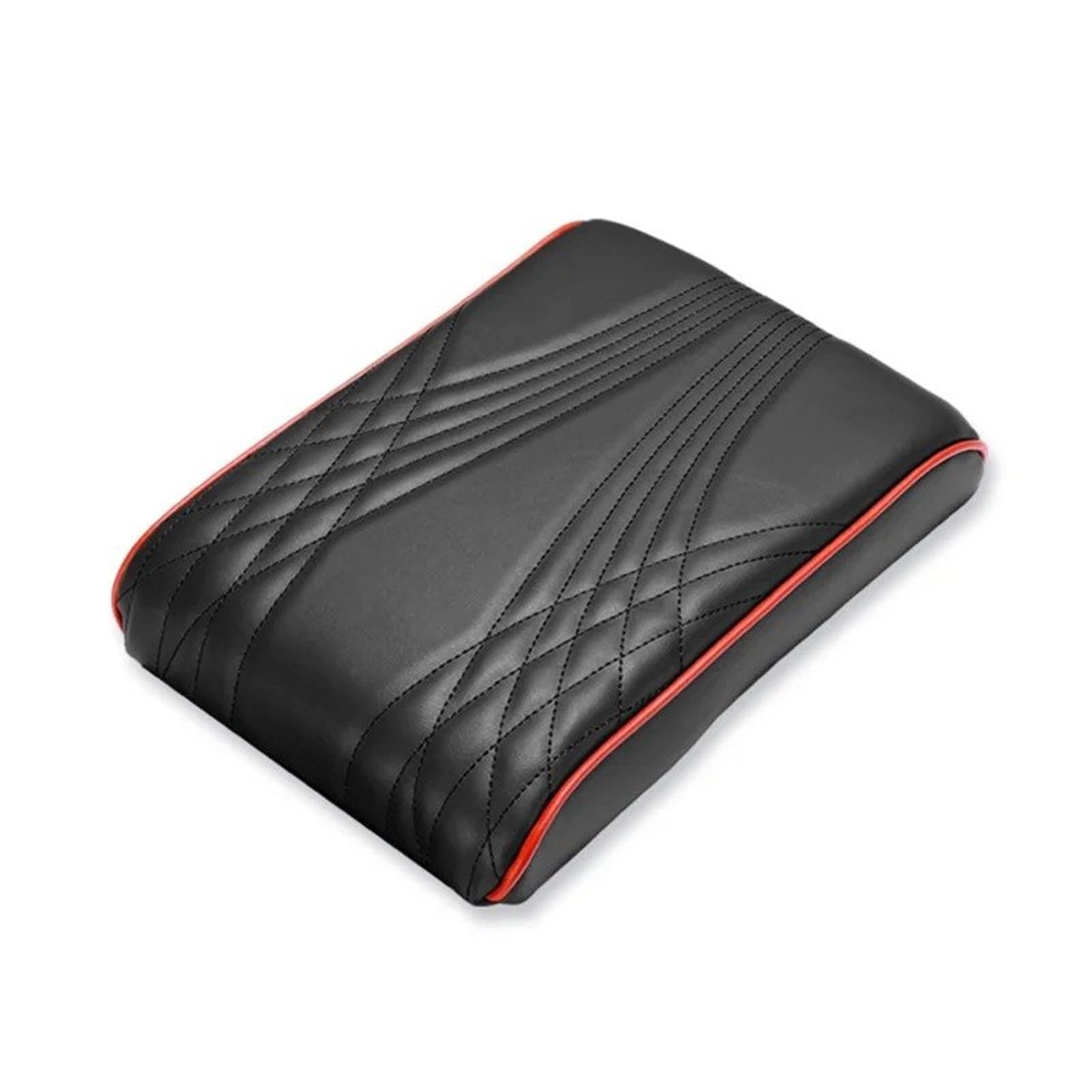 Armlehnenbox Für Nissan Für Qashqai J10 J11 Auto-Armlehnenpolster Ellenbogenstütze Armlehnenmatte Auto-Mittelkonsole Höhenpolster Mit Aufbewahrungstasche Mittelarmlehne(-A-Red Edge) von TjOta
