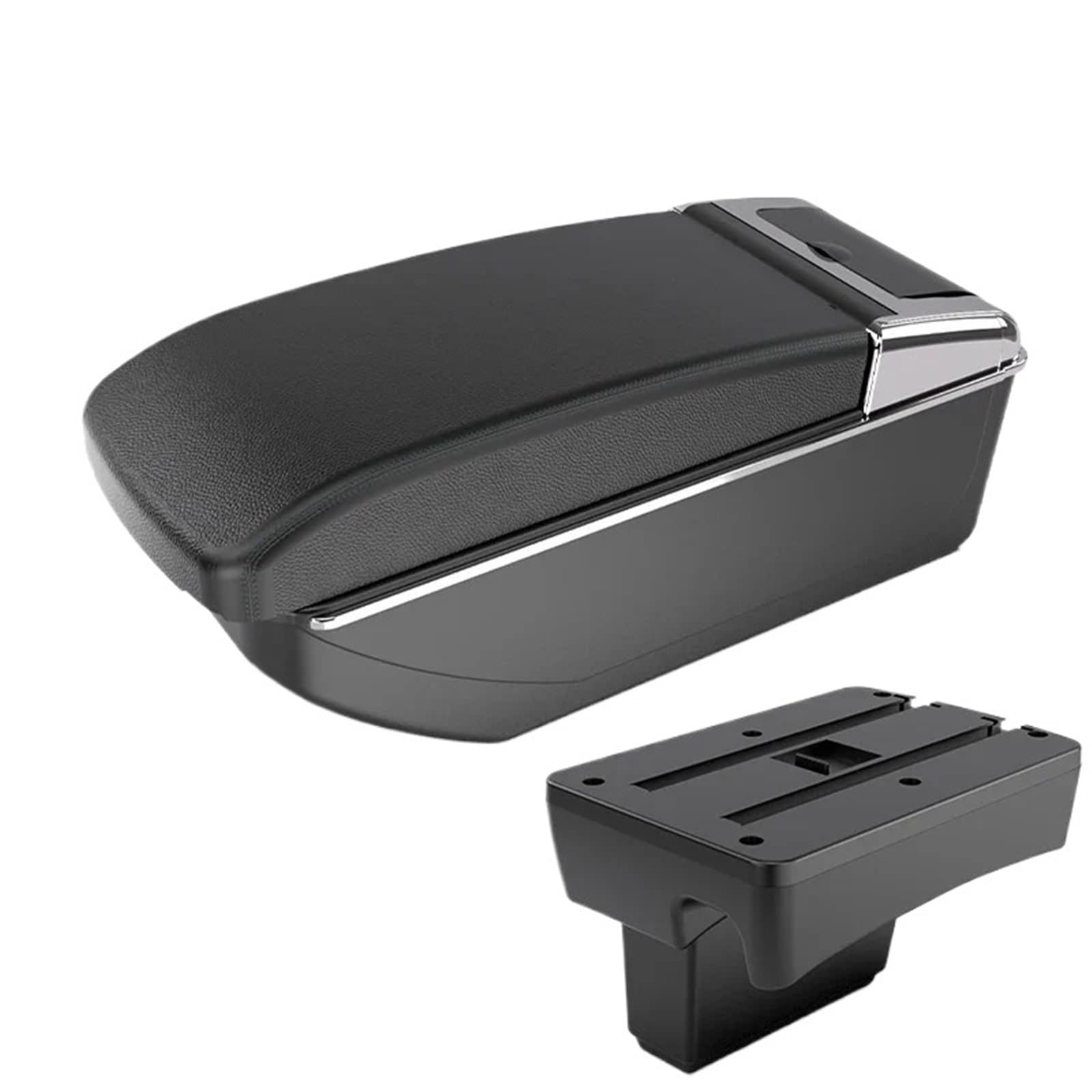 Armlehnenbox Für Peugeot 307 I 2001 2002 2003 2004 2005 2006 2007 2008 Spezielle Armlehnenbox Aufbewahrungsbox Innendetails Modifizierte Autoteile Mittelarmlehne(B2 Black line NO USB) von TjOta