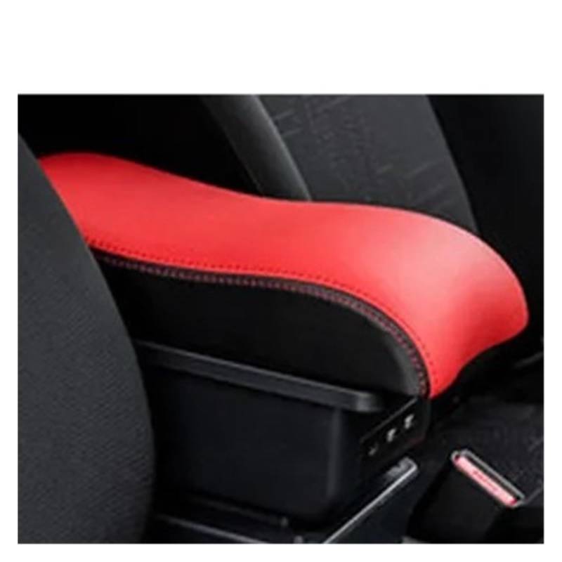 Armlehnenbox Für Subaru Für Pleo Für Plus Armlehnenbox Autoarmlehne Zentrale Aufbewahrungsbox Innenraum Nachrüstung Mit USB-Autozubehör Mittelarmlehne(B5 Black Border 3USB) von TjOta