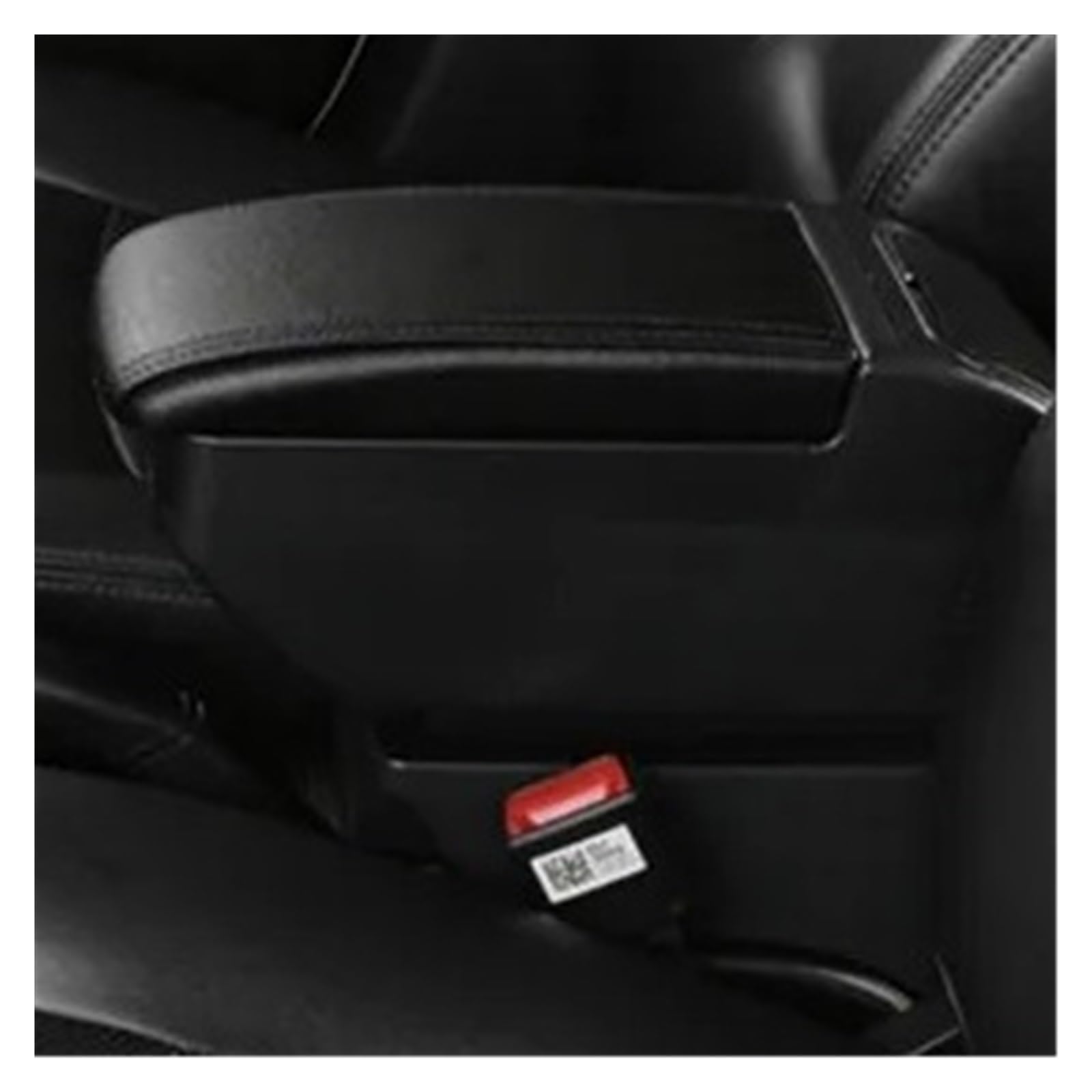 Armlehnenbox Für Toyota Für Yaris Für Vitz 5dr Für Fließheck 1998-2011 2005 2006 2007 2008 2009 2010 Spezielle Nachrüst-Autozubehör-Armlehnenbox Mittelarmlehne(H All Black 4 USB) von TjOta