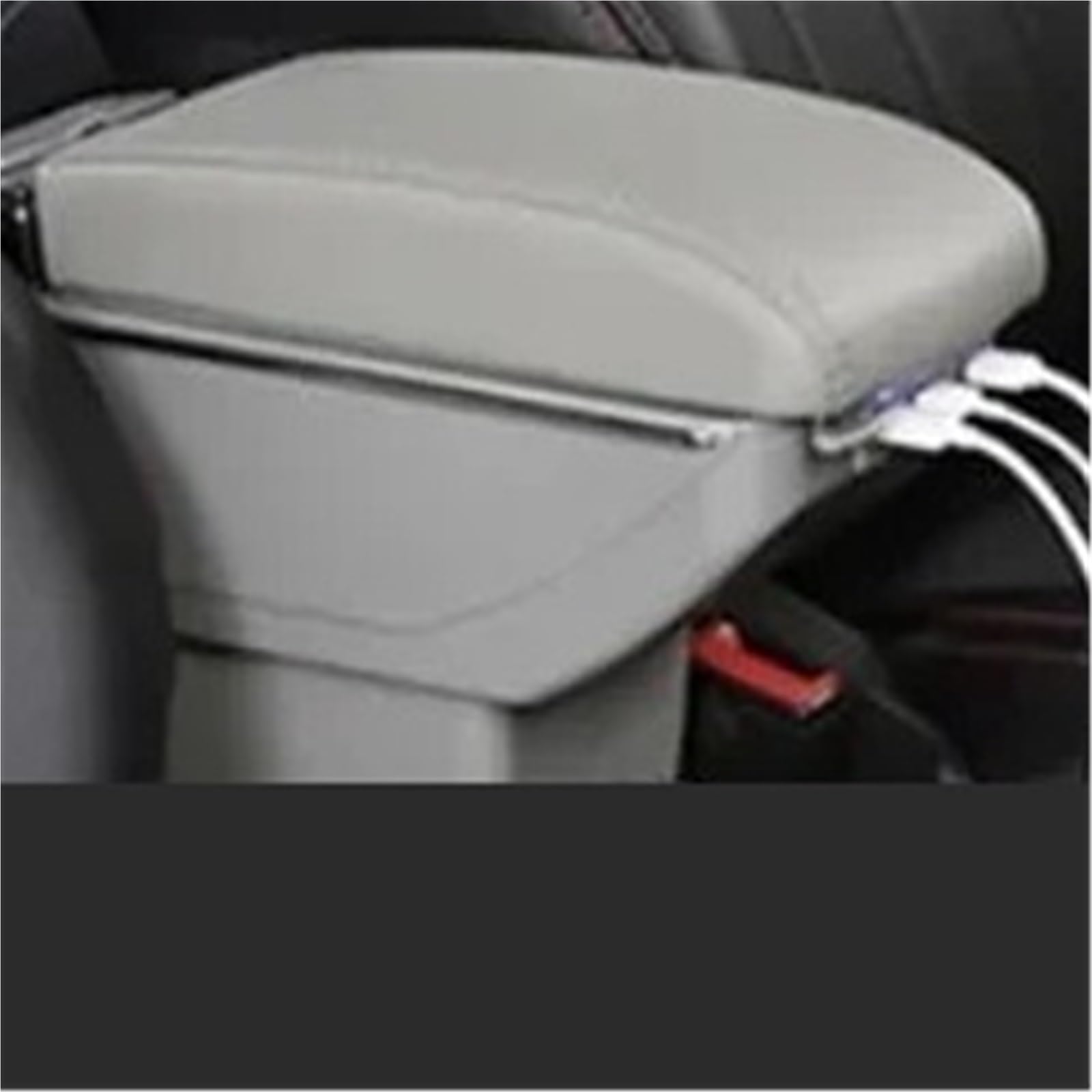 Armlehnenbox Für VW Für Polo Für AMEO 2009-2020 V Für Vivo Autoarmlehne Zentrale Aufbewahrungsbox Mit USB-Autozubehör Armlehnenbox Mittelarmlehne(D Gray 7USB) von TjOta