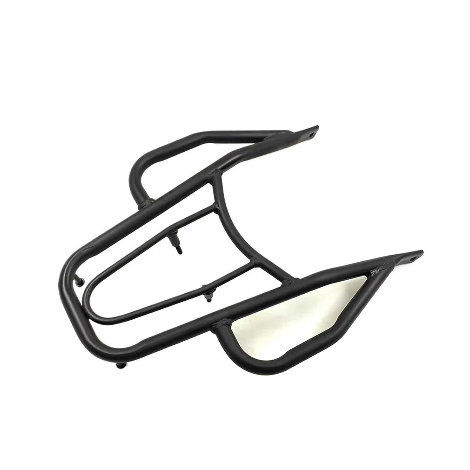Für Suzuki Für DRZ-400 E/S/SM Für DRZ400 Für DRZ400E 2000-2015 Motorradgriff Flügelstil Rücksitzgepäckträger Gepäckablage Halter Rack Lager Motorrad Gepäckträger Hinten(Black) von TjOta