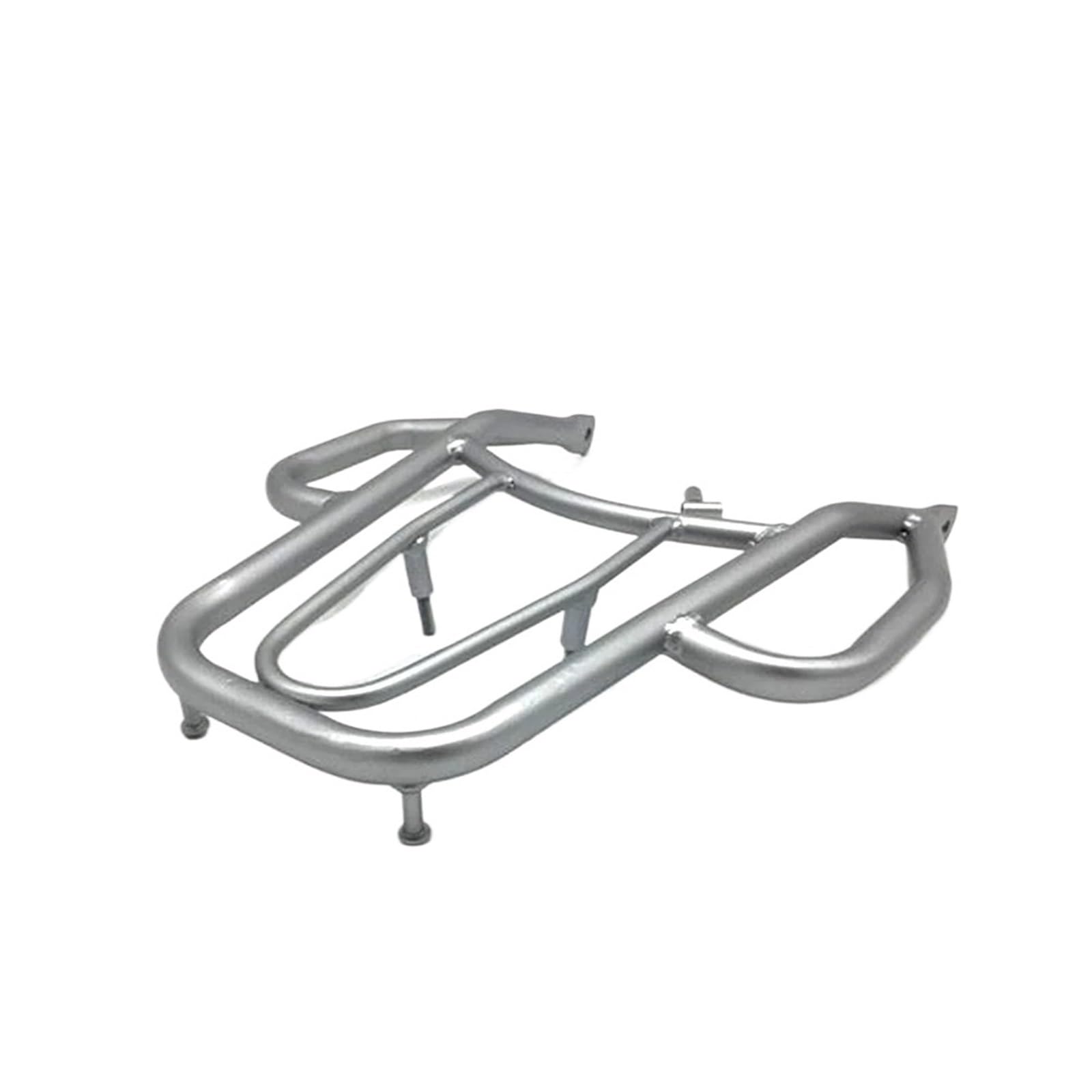 Für Suzuki Für DRZ-400 E/S/SM Für DRZ400 Für DRZ400E 2000-2015 Motorradgriff Flügelstil Rücksitzgepäckträger Gepäckablage Halter Rack Lager Motorrad Gepäckträger Hinten(Silver) von TjOta