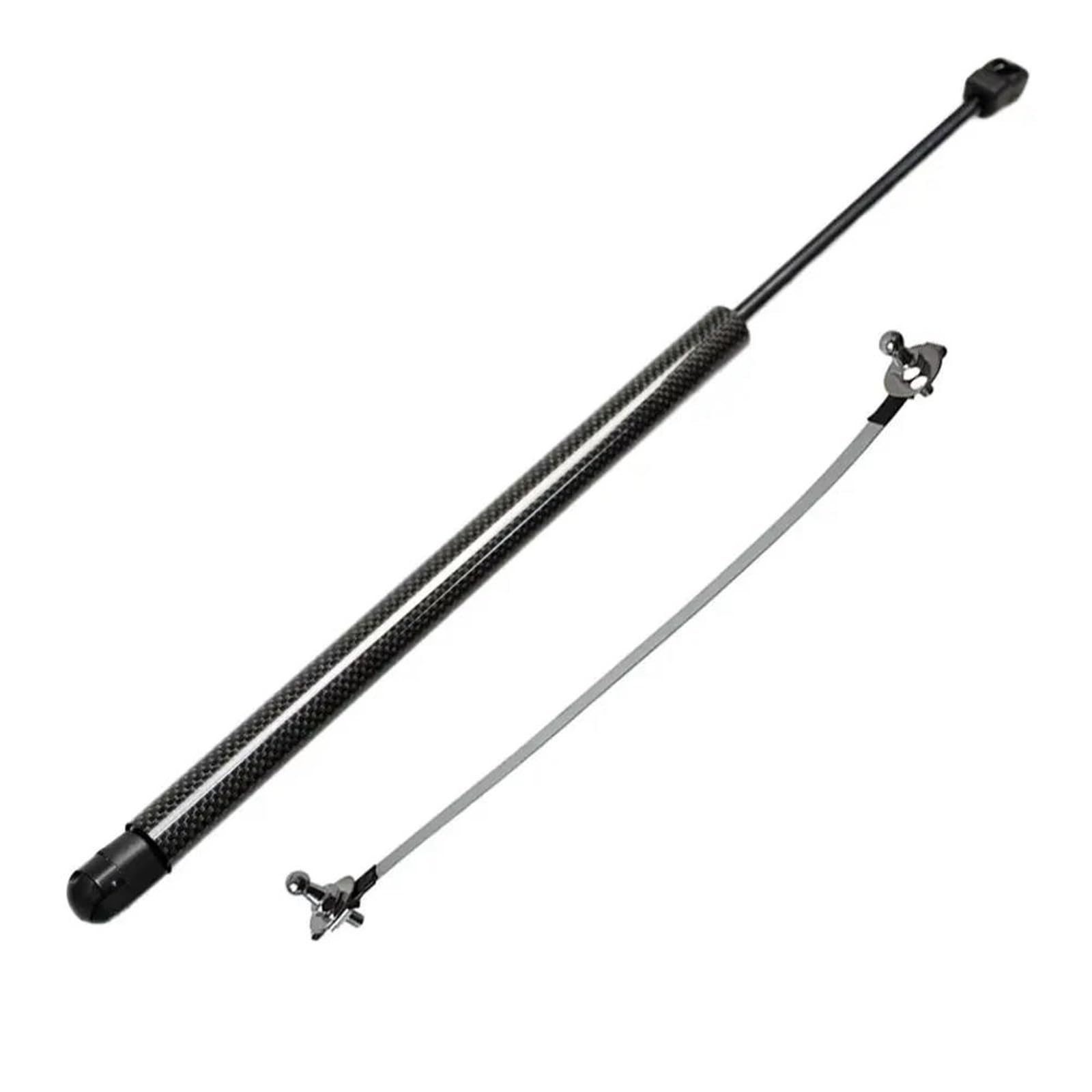 Haubenlift Für SEAT Für Tarraco KN2 2018 2019 2020 2021 2022 2023 Front Hood Bonnet Lift Unterstützung Strut Zylinder Kolben Prop Stange Säule Schock Gasfeder Motorhaube (Color : Black Carbon Fiber) von TjOta