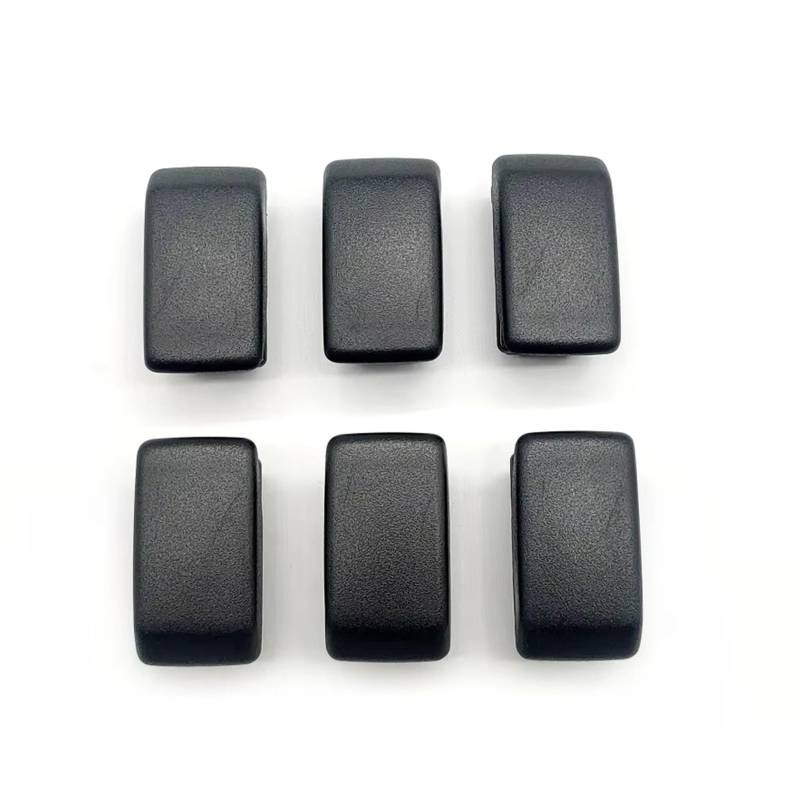Auto Fenster Schalter Armaturenbrett-Dekorationsabdeckung Zentralsteuerungsschalterabdeckung Für Jetta 2 Für Golf MK2 II(6Piece) von Tjxtixle