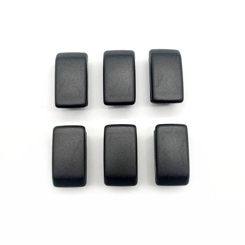 Auto Fenster Schalter Armaturenbrett-Dekorationsabdeckung Zentralsteuerungsschalterabdeckung Für Jetta 2 Für Golf MK2 II(6Piece) von Tjxtixle
