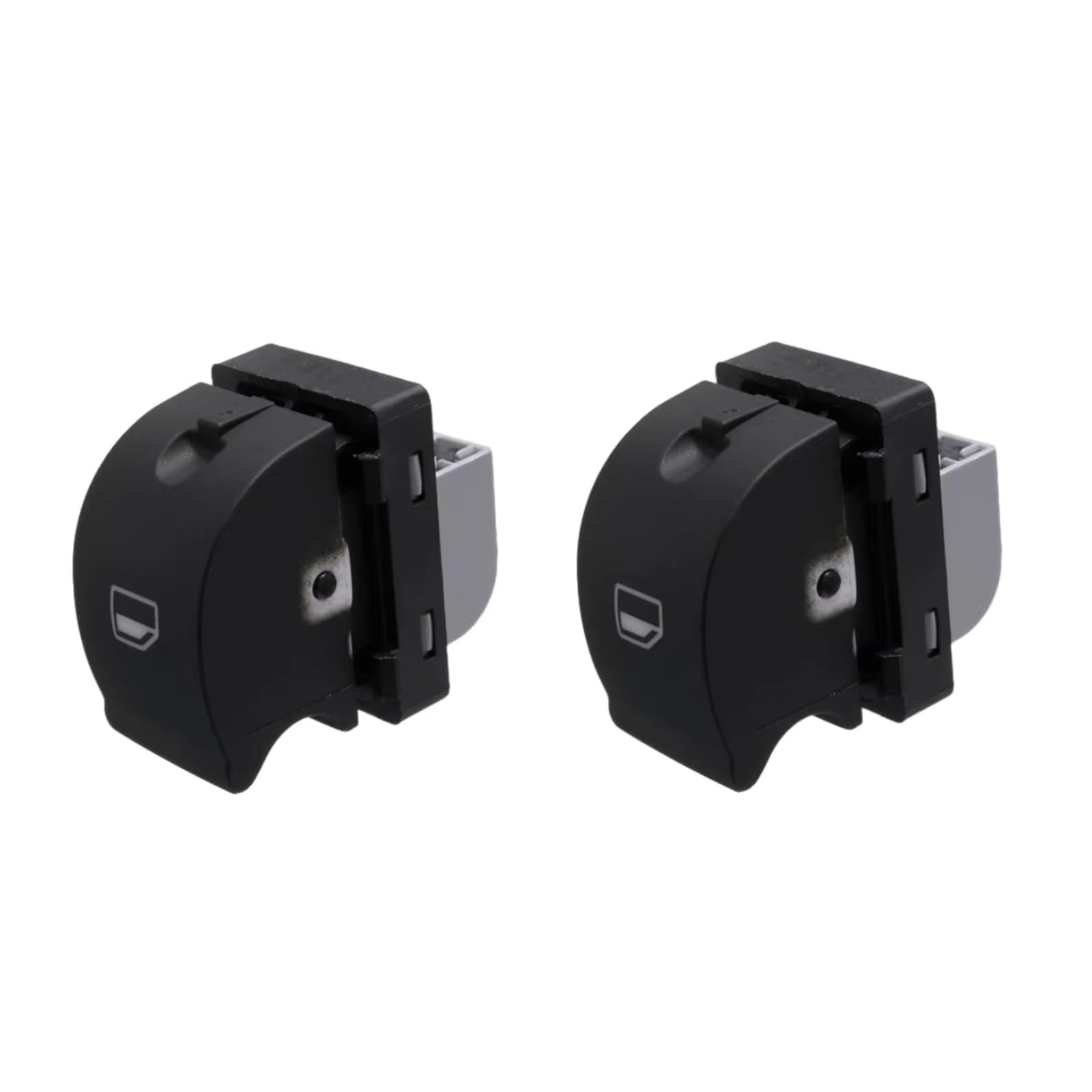 Auto Fenster Schalter Autofenster Elektrischer Schalter Knopf Fensterheber Schalter Steuerknopf Für A4 B6 2003-2005 8ED 959 855 8ED 959 855B(2Piece Right Switch) von Tjxtixle