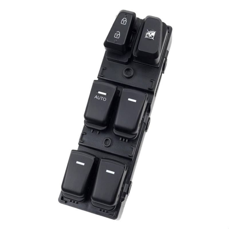 Auto Fenster Schalter Elektrische Fensterheber Master Control Schalter Konsole Taste Für Hyundai Für Sonata 2011 2012 2013 2014 93570-3S000 93570-3S000RY(Black 1) von Tjxtixle