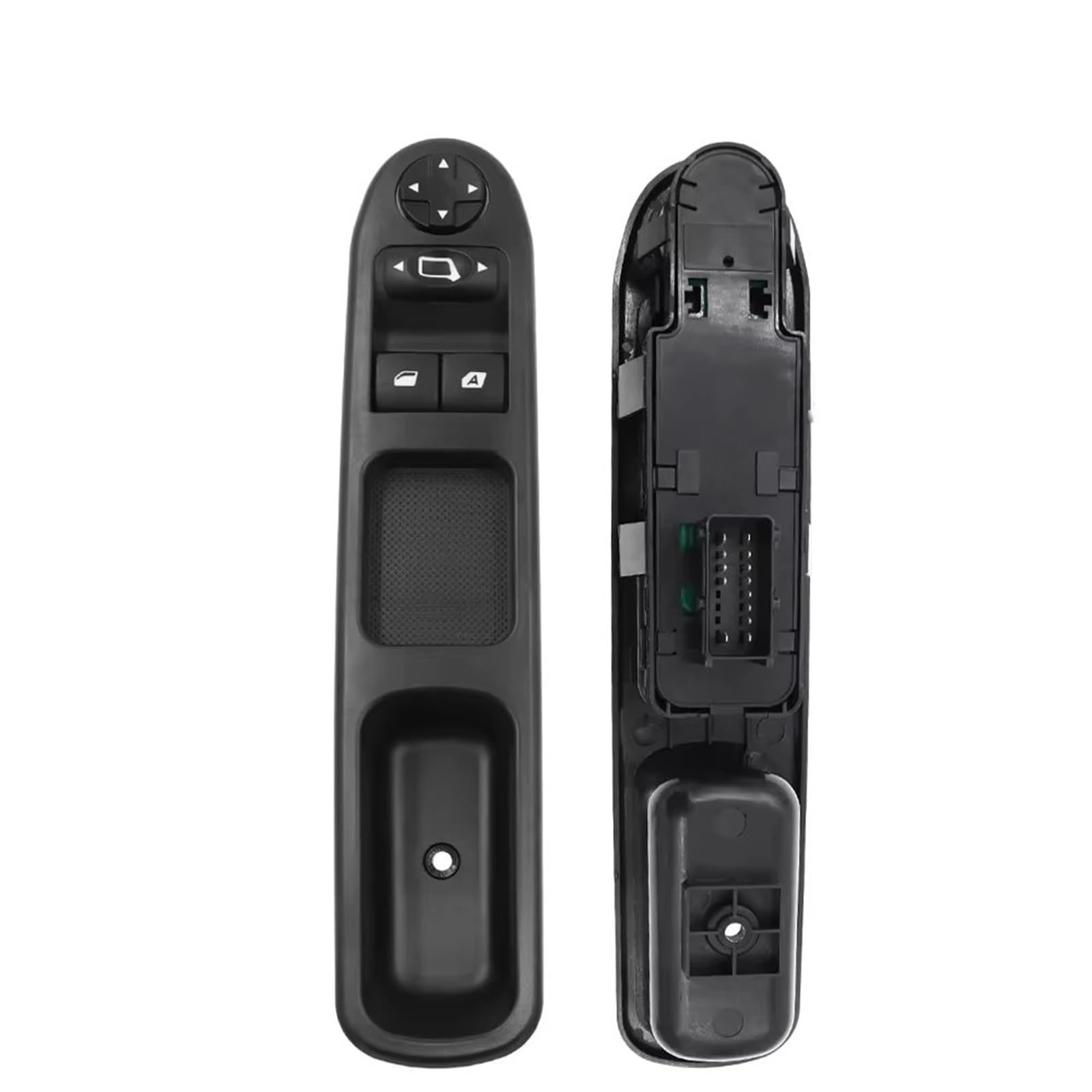 Auto Fenster Schalter Elektrischer Fensterheber-Steuerschalter Für Peugeot 207 307 407 Für Citroen Für C3 Für C4 Für Picasso 6554KT 6554QC 6490EH 6490HQ 6554QF 6554QG(6554QC-RHD) von Tjxtixle