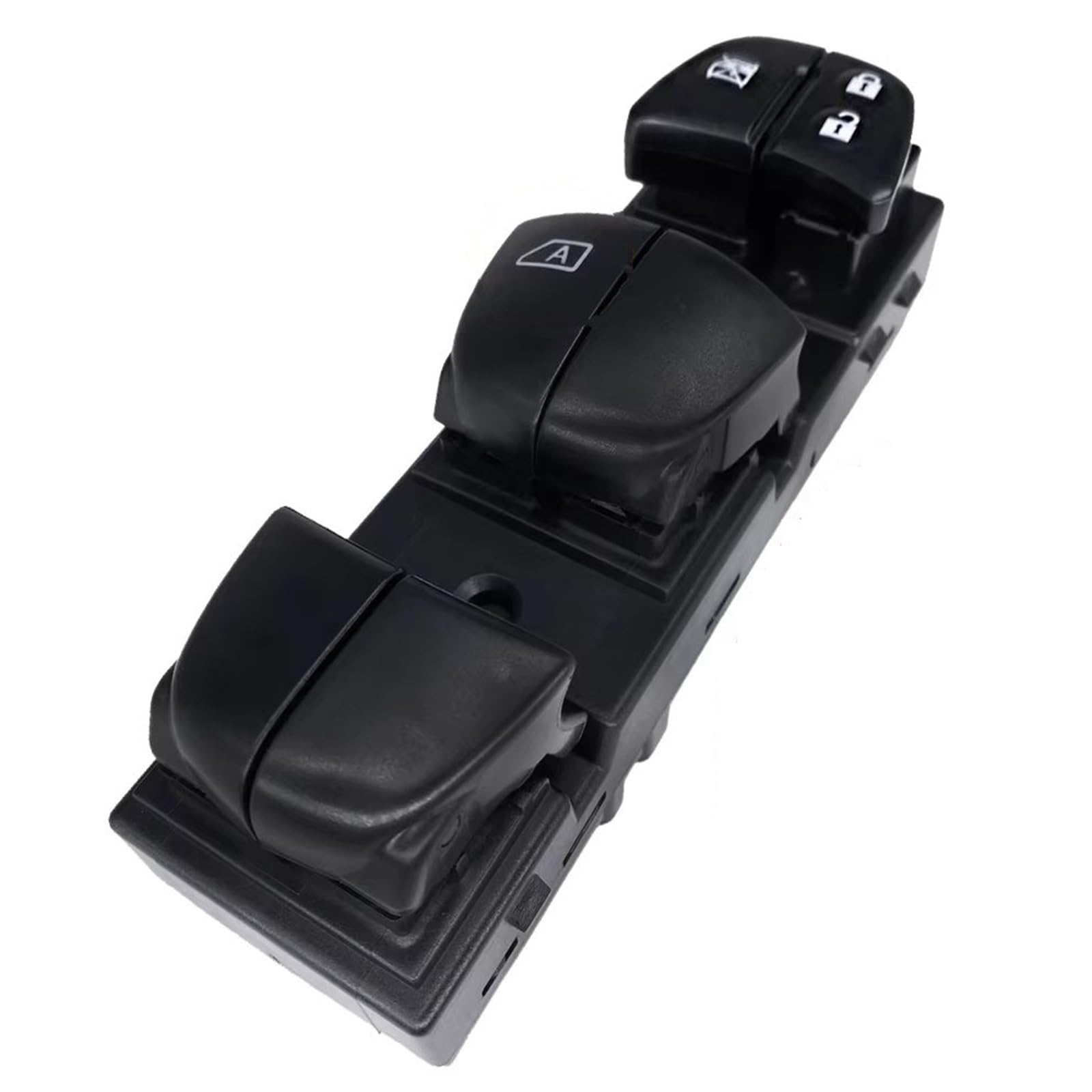 Auto Fenster Schalter Fensterheberschalter, Glasheber-Bedienknopf 25401-1KA0B Autozubehör Für Nissan Für Tiida Für Altima Für Sylphy Für X-Trail Für Qashqai(Driver Side (Type 2)) von Tjxtixle