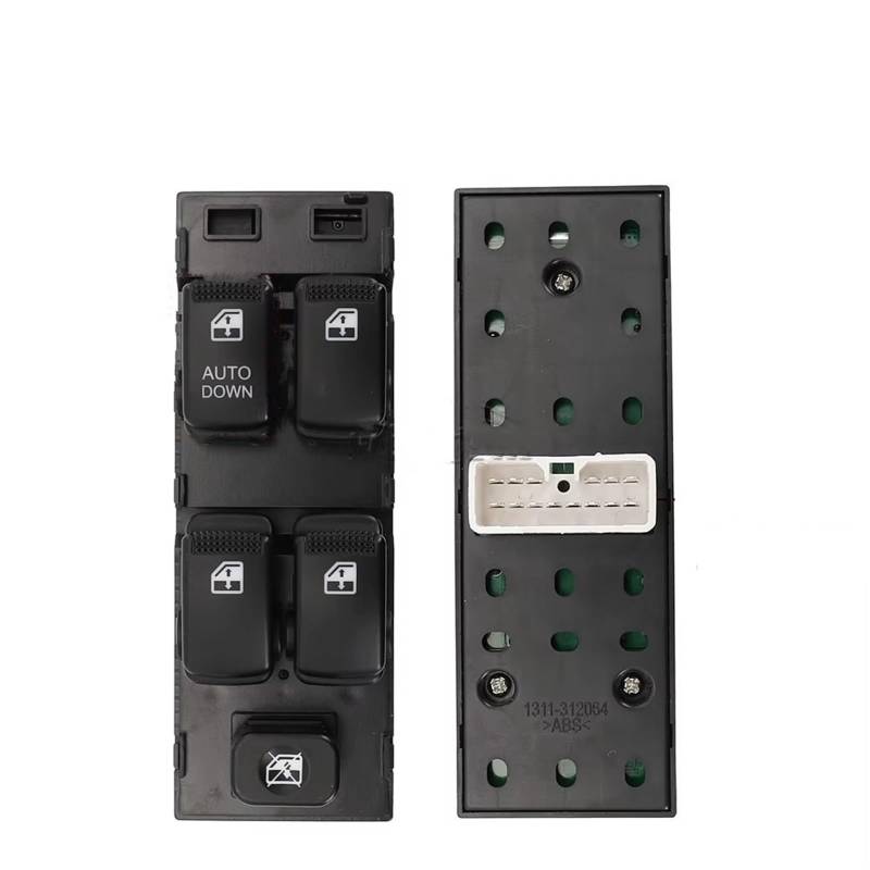 Auto Fenster Schalter Für 2003-2011 Für Hyundai Für Getz Für Matrix Für Kia Für Carens 2002-2005 93570-1C110 93580-2E000 Autofenster-Steuerschalter Glasknopf(Auto Down Left Drive) von Tjxtixle