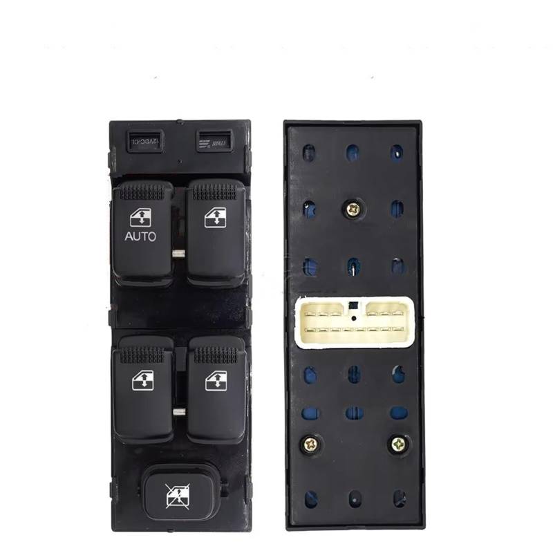 Auto Fenster Schalter Für 2003-2011 Für Hyundai Für Getz Für Matrix Für Kia Für Carens 2002-2005 93570-1C110 93580-2E000 Autofenster-Steuerschalter Glasknopf(Auto Left Drive) von Tjxtixle