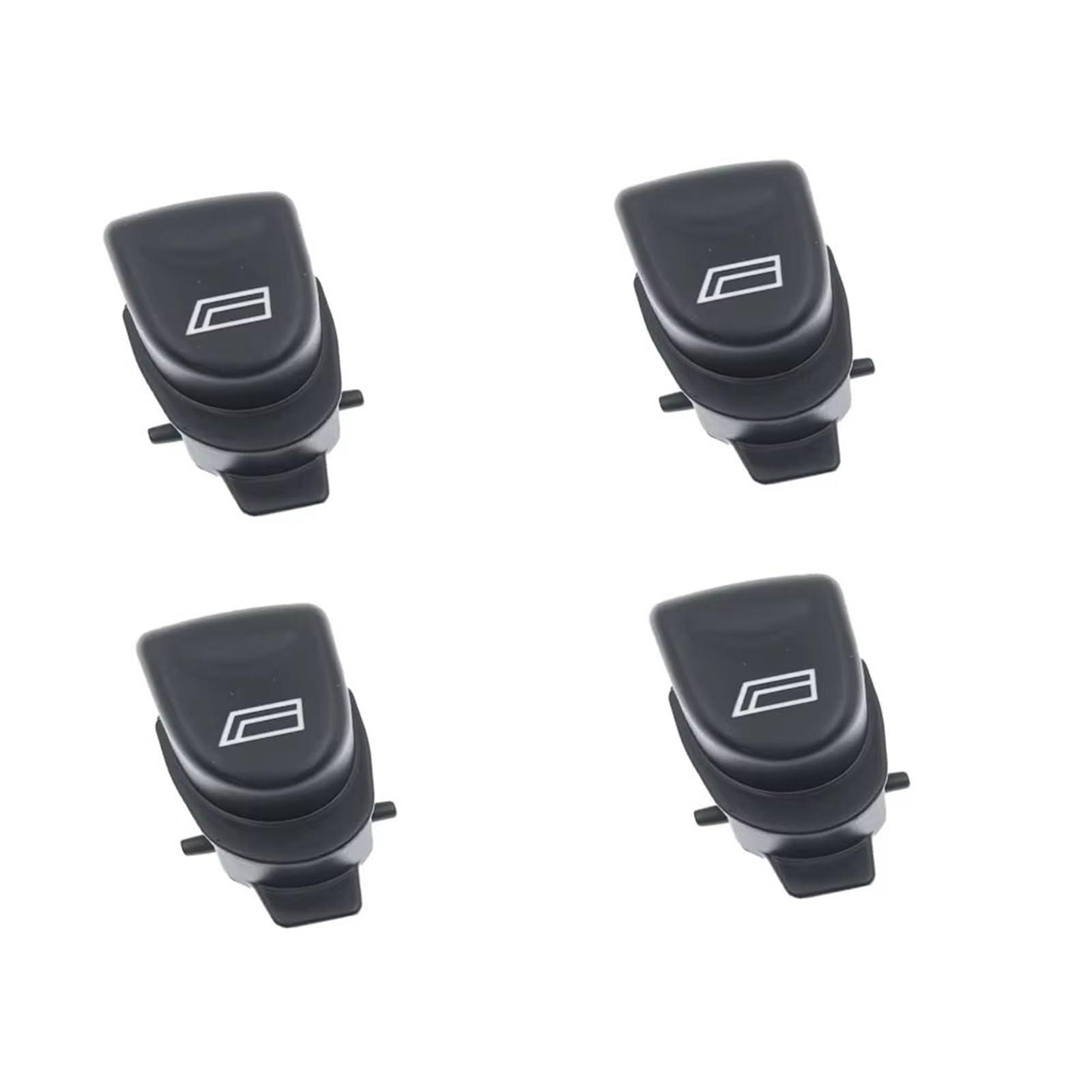 Auto Fenster Schalter Für ALFA Für Romeo 147 GT Abdeckung Kappe Fenster Schalter Taste(4 Piece) von Tjxtixle