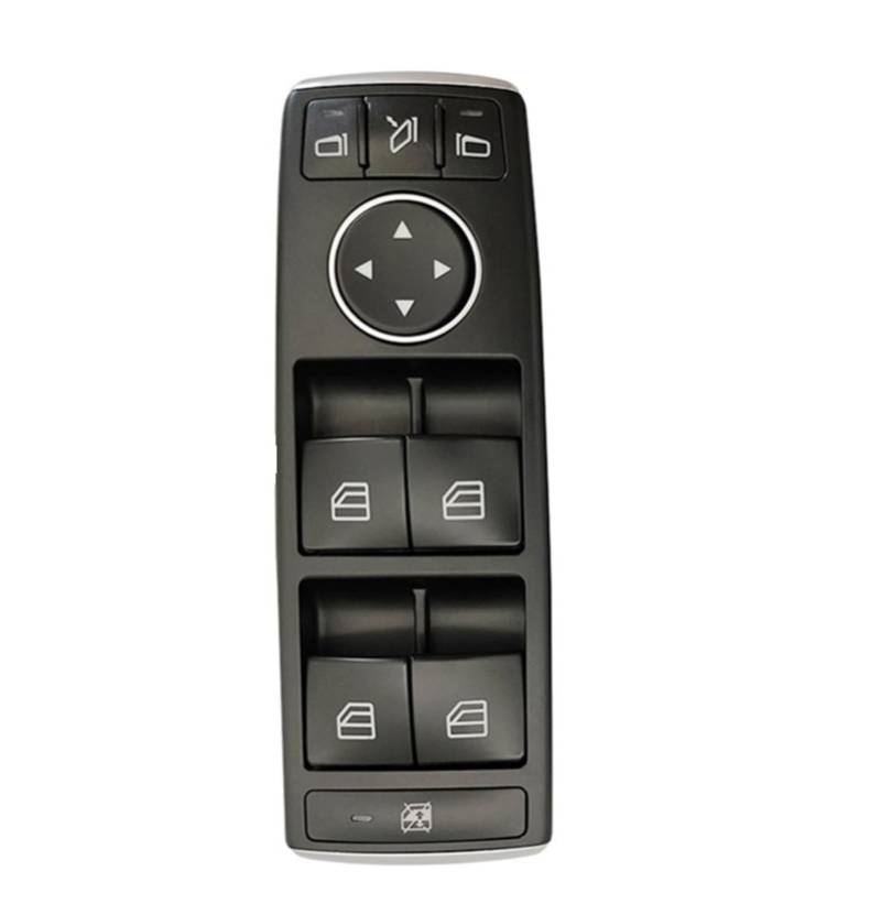 Auto Fenster Schalter Für Benz C E Für GLK Für W204 X204 W212 W207 2007-2015 2049055302 2049055402 Fensterhebersteuerung Vorderseite Master Fensterheberschalter(Left Upgrade) von Tjxtixle