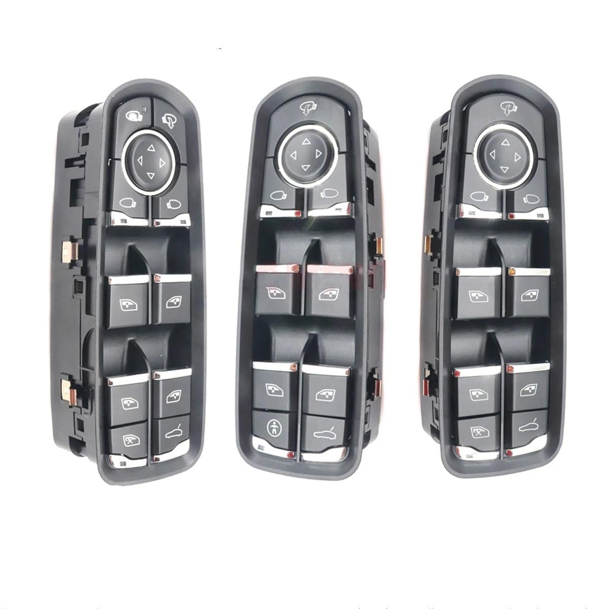 Auto Fenster Schalter Für Cayenne Für Macan Für Panamera 2010-2022 7PP959858AEDML 7PP959858MDML 7PP959858RDML Auto Power Fenster Control Schalter(3Piece) von Tjxtixle