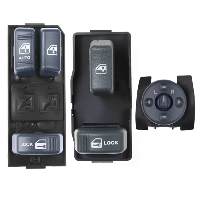 Auto Fenster Schalter Für Chevrolet Für Blazer Für Suburban Für S10 Für Tahoe Für GMC Für Jimmy Auto 15151356 15151360 15151362 15009690 Power Master Fenster Schalter(2 Door Switch Set) von Tjxtixle