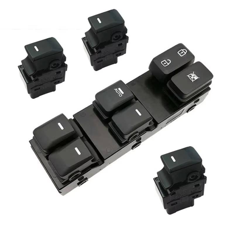 Auto Fenster Schalter Für Kia Für Sportage 2011 2012 2013 2014 2015 Auto Elektrische Fensterheber Schalter Neue Fenster Control Taste(Auto C) von Tjxtixle