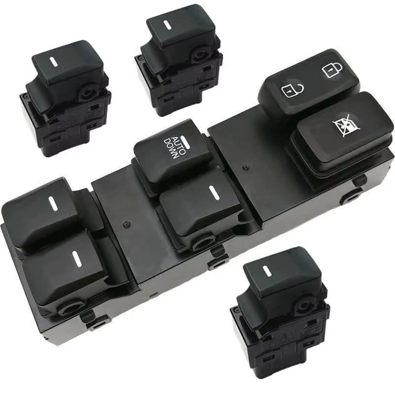 Auto Fenster Schalter Für Kia Für Sportage 2011 2012 2013 2014 2015 Auto Elektrische Fensterheber Schalter Neue Fenster Control Taste(Auto DOWN B) von Tjxtixle