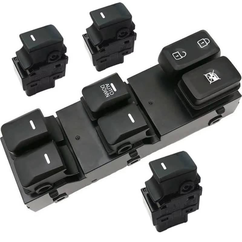 Auto Fenster Schalter Für Kia Für Sportage 2011 2012 2013 2014 2015 Auto Elektrische Fensterheber Schalter Neue Fenster Control Taste(Auto DOWN B) von Tjxtixle