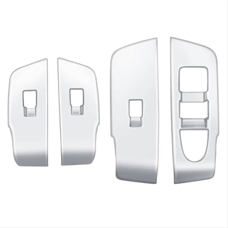 Auto Fenster Schalter Für Mazda Für CX-60 2022 RHD Auto Silber Fenster Glas Lift-Taste Schalter Abdeckung Trim Tür Armlehne Panel von Tjxtixle