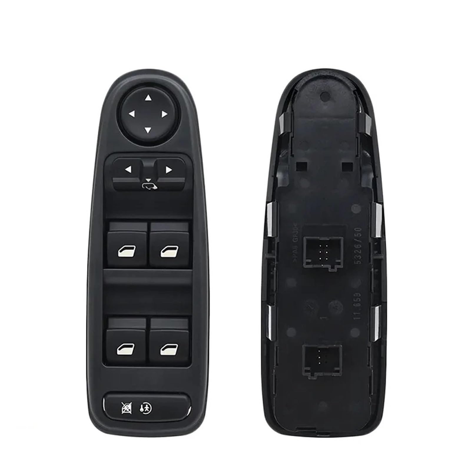 Auto Fenster Schalter Für Peugeot 207 307 Für Citroen Für C3 Für Picasso 2000+ 6554KT 6554QC 6490EH 6490HQ 6554QF 6554QG Elektrischer Fensterheber-Steuerschalter(6554YH) von Tjxtixle