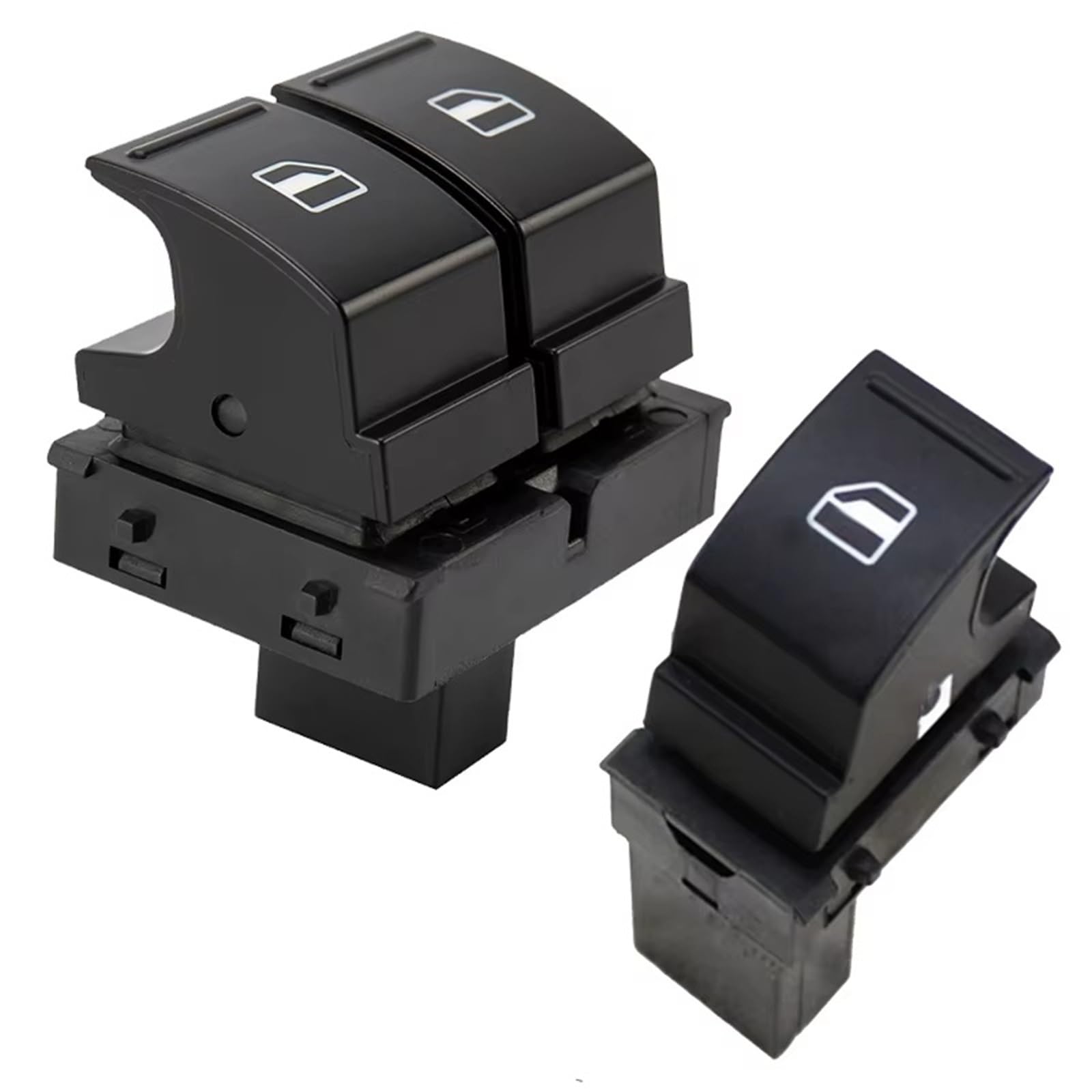 Auto Fenster Schalter Für VW Für Caddy 2K Für EOS Für Golf 5 6 Für GTI Für Passat B6 CC Für Tiguan Für Seat Für Ibiza 1K3 959 857A Elektrischer Fensterschalter(Set) von Tjxtixle