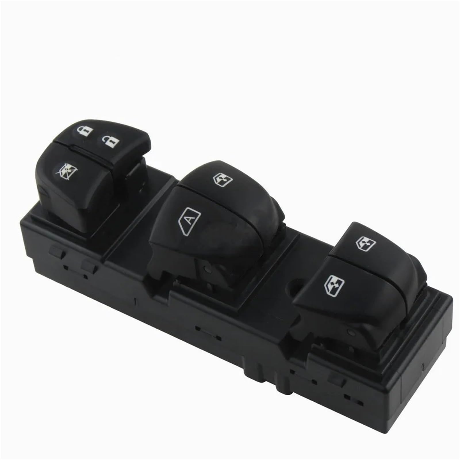 Auto Fenster Schalter Gelbe Lampe Auto-Fensterheberschalter Vorne Rechts Für Nissan Für Qashqai Für Altima Für Sylphy Für Tiida Für X-Trail(Front Left) von Tjxtixle
