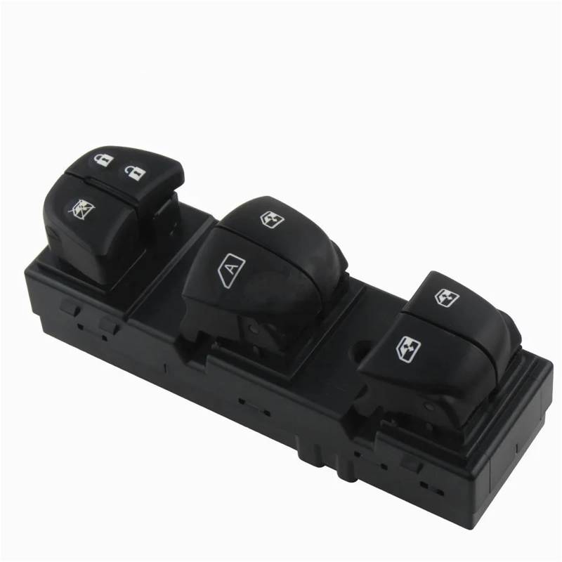 Auto Fenster Schalter Gelbe Lampe Auto-Fensterheberschalter Vorne Rechts Für Nissan Für Qashqai Für Altima Für Sylphy Für Tiida Für X-Trail(Front Left) von Tjxtixle